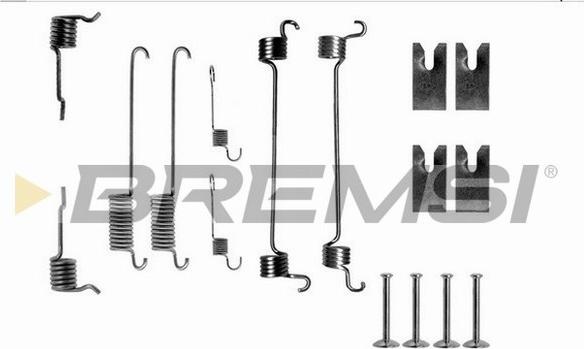 Bremsi SK0731 - Set accesorii, sabot de frana aaoparts.ro