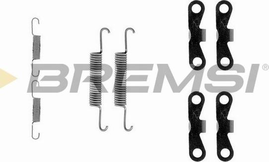 Bremsi SK0720 - Set accesorii, sabot de frana aaoparts.ro