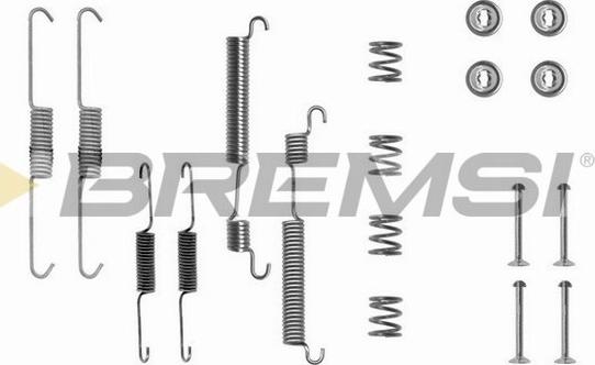 Bremsi SK0770 - Set accesorii, sabot de frana aaoparts.ro