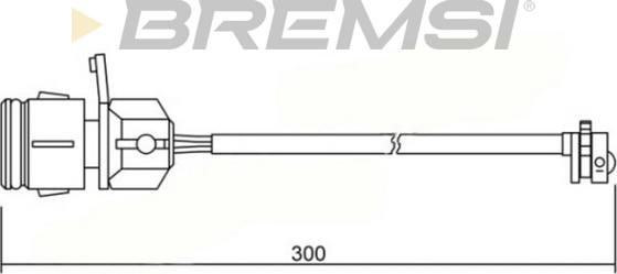 Bremsi WI0648 - Senzor de avertizare,uzura placute de frana aaoparts.ro