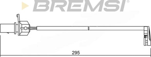 Bremsi WI0723 - Senzor de avertizare,uzura placute de frana aaoparts.ro
