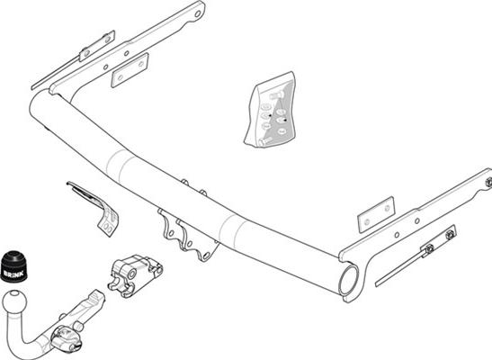 Brink 488700 - Modul tractare aaoparts.ro