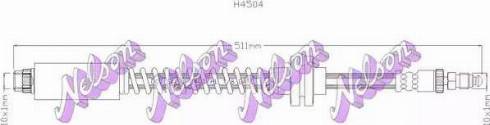 Brovex-Nelson H4504 - Furtun frana aaoparts.ro