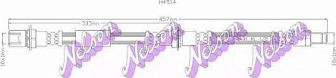 Brovex-Nelson H4514 - Furtun frana aaoparts.ro