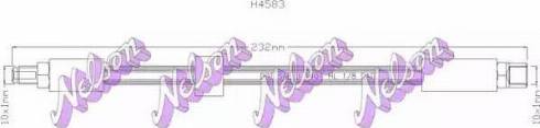 Brovex-Nelson H4583 - Furtun frana aaoparts.ro