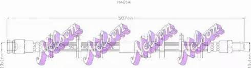 Brovex-Nelson H4014 - Furtun frana aaoparts.ro