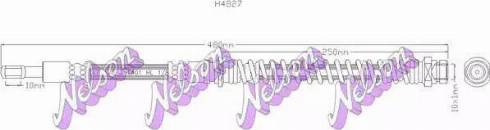 Brovex-Nelson H4827 - Furtun frana aaoparts.ro
