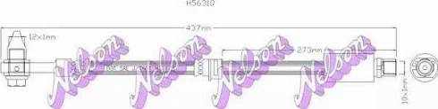 Brovex-Nelson H5631Q - Furtun frana aaoparts.ro