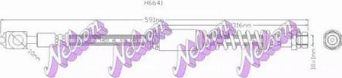 Brovex-Nelson H6641 - Furtun frana aaoparts.ro