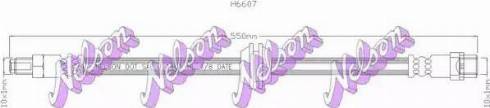 Brovex-Nelson H6607 - Furtun frana aaoparts.ro