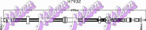 Brovex-Nelson H7932 - Furtun frana aaoparts.ro