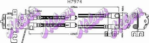 Brovex-Nelson H7974 - Furtun frana aaoparts.ro