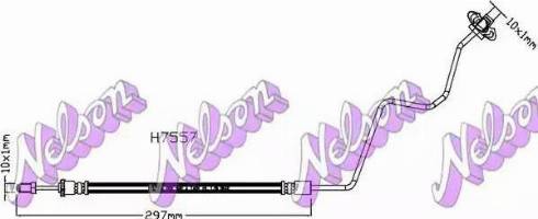 Brovex-Nelson H7557 - Furtun frana aaoparts.ro