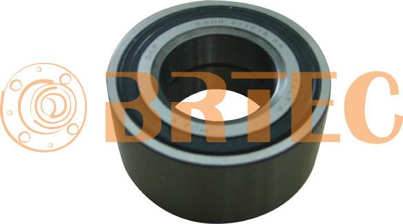 BRTEC 960057 - Rulment roata aaoparts.ro