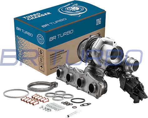 BR Turbo 49U7702126RSM - Compresor,sistem de supraalimentare aaoparts.ro