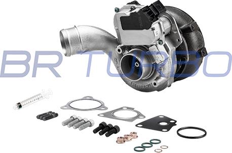 BR Turbo 53049880054RSM - Compresor,sistem de supraalimentare aaoparts.ro