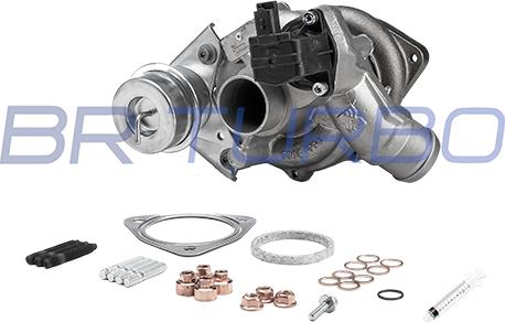 BR Turbo 53039880425RSM - Compresor,sistem de supraalimentare aaoparts.ro