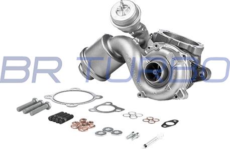 BR Turbo 53039880052RSM - Compresor,sistem de supraalimentare aaoparts.ro