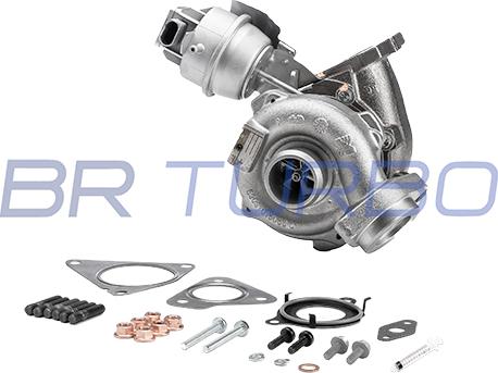 BR Turbo 53039880189RSM - Compresor,sistem de supraalimentare aaoparts.ro
