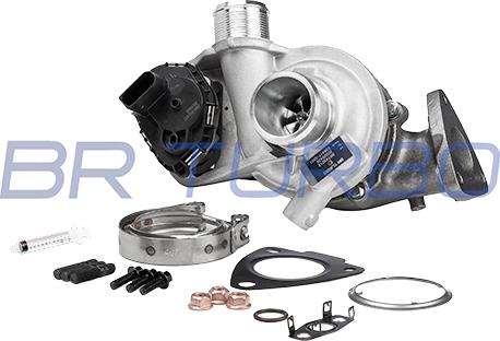 BR Turbo BRTX9212M - Compresor,sistem de supraalimentare aaoparts.ro