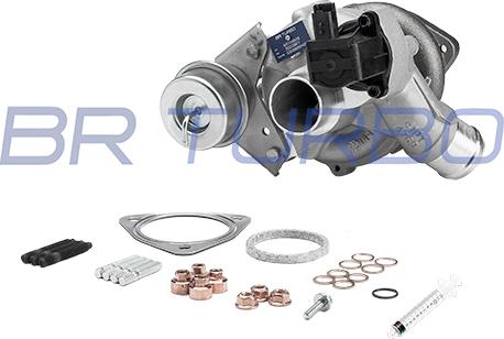 BR Turbo BRTX6858M - Compresor,sistem de supraalimentare aaoparts.ro