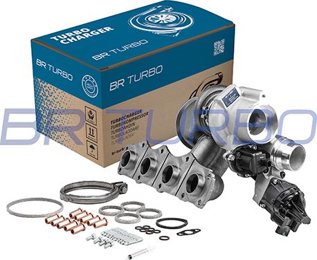 BR Turbo BRTX10189M - Compresor,sistem de supraalimentare aaoparts.ro