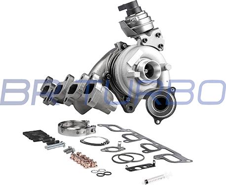 BR Turbo BRTX7363M - Compresor,sistem de supraalimentare aaoparts.ro