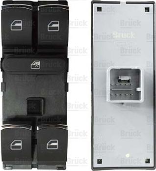 BRÜCK GERMANY 5K4959857 - Releu, actionare geam electric aaoparts.ro