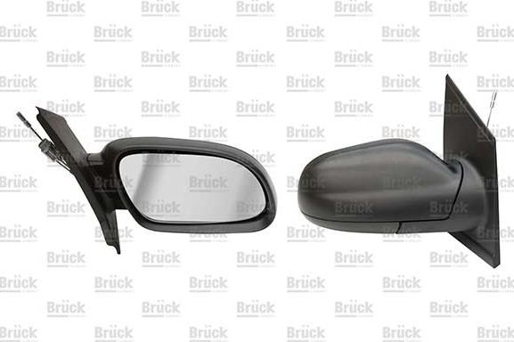 BRÜCK GERMANY 5Z0857508 - Oglinda exterioara aaoparts.ro
