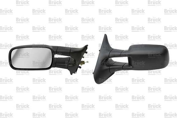 BRÜCK GERMANY 6K9857501E - Oglinda exterioara aaoparts.ro
