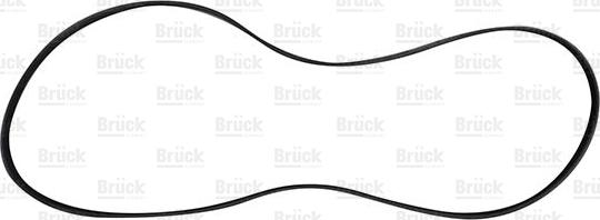 BRÜCK GERMANY 6Q0260849A - Curea transmisie cu caneluri aaoparts.ro