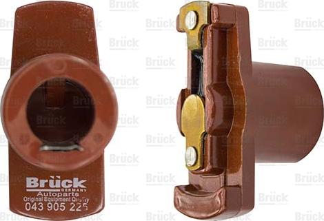 BRÜCK GERMANY 043905225 - Rotor distribuitor aaoparts.ro