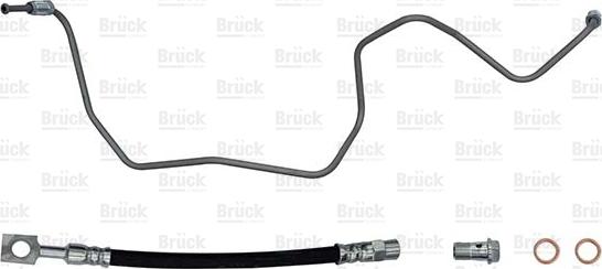 BRÜCK GERMANY 1J0611763AD - Conducte frana aaoparts.ro