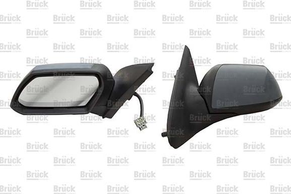 BRÜCK GERMANY 1S7117683CH - Oglinda exterioara aaoparts.ro