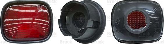 BRÜCK GERMANY BWM900004 - Bec, proiector ceata aaoparts.ro