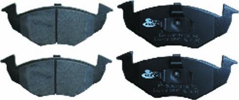BRÜCK GERMANY EE-5U0615115A - Set placute frana,frana disc aaoparts.ro