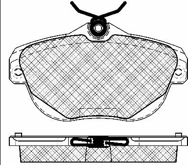 FMSI-VERBAND 9467D2228 - Set placute frana,frana disc aaoparts.ro