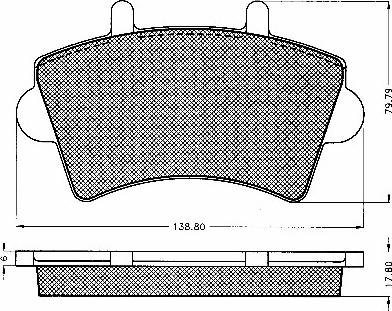 TRUPART DP11452RS - Set placute frana,frana disc aaoparts.ro