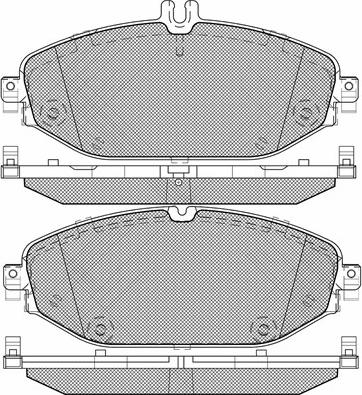 Mercedes-Benz 000 420 73 02 - Set placute frana,frana disc aaoparts.ro