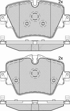 BMW 34 11 8 867 481 - Set placute frana,frana disc aaoparts.ro