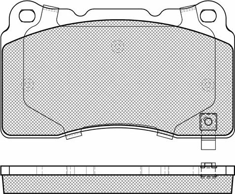 FTE 9001826 - Set placute frana,frana disc aaoparts.ro