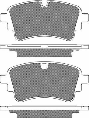 BSF 20344 - Set placute frana,frana disc aaoparts.ro