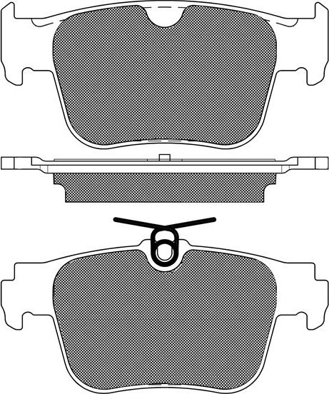 BSF 20324 - Set placute frana,frana disc aaoparts.ro