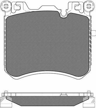 BSF 20228 - Set placute frana,frana disc aaoparts.ro