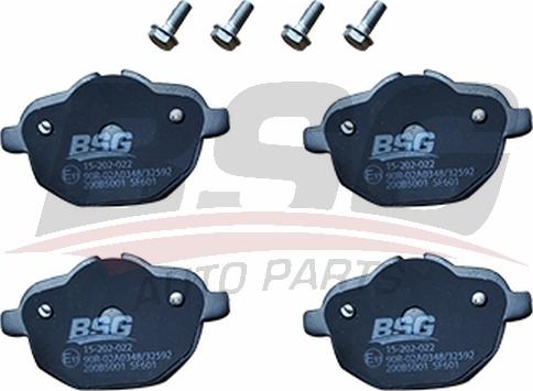 BSG BSG 15-202-022 - Set placute frana,frana disc aaoparts.ro