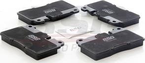 BSG BSG 11-200-005 - Set placute frana,frana disc aaoparts.ro