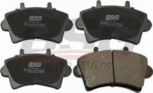 BSG BSG 75-202-002 - Set placute frana,frana disc aaoparts.ro
