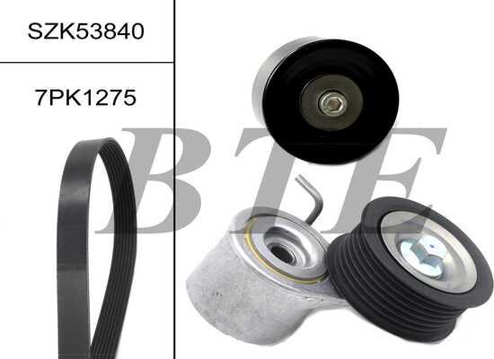 BTE SZK53840 - Set curea transmisie cu caneluri aaoparts.ro