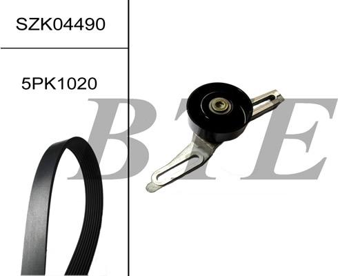 BTE SZK04490 - Set curea transmisie cu caneluri aaoparts.ro