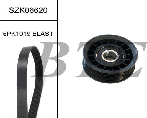 BTE SZK06620 - Set curea transmisie cu caneluri aaoparts.ro